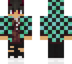 tanjiro kamado themed demon slayer hoodie