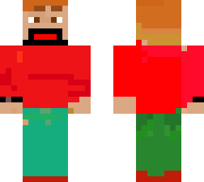 man minecraft skin
