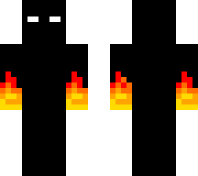 mysterious flame monster