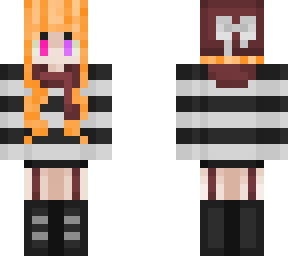 orange hair