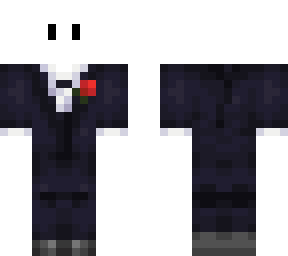 pastel skin in a tux