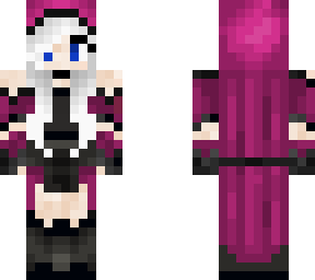 pink cloak