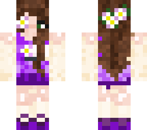 purple lily girl