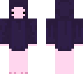 axolotl dark purple hoodie