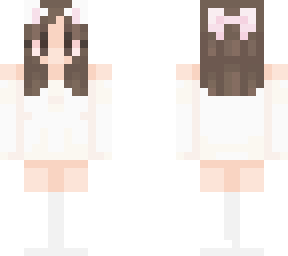 cat girl bow