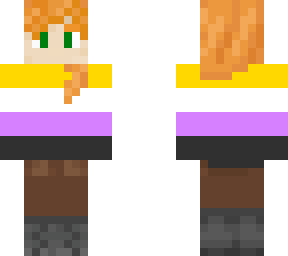 alex wearing nonbinary flag shirt