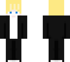 minecraft e boy but blonde