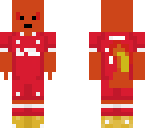charmander in football kit