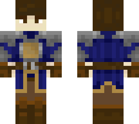 knight guy blue