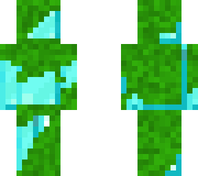 mossy diamond block
