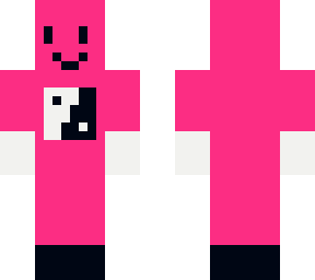 pink yin-yang blob