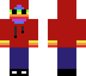 rainbow hoodie kid