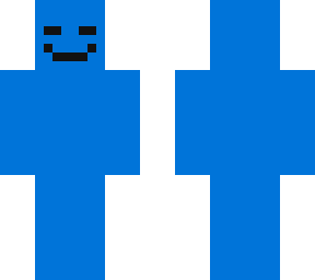 relaxed blue blob