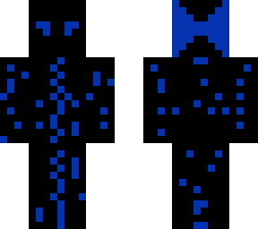 blue glitch demon