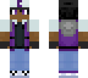 purple pokemon trainer