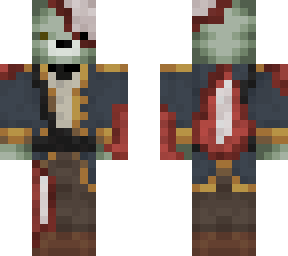 zombie pirate bear