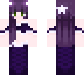 purple mermaid