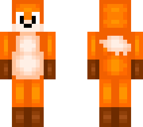 an orange fox