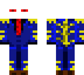 blue suit men