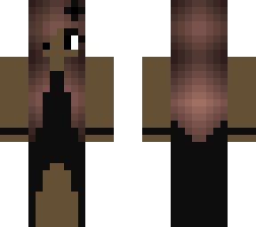 girl in black dress