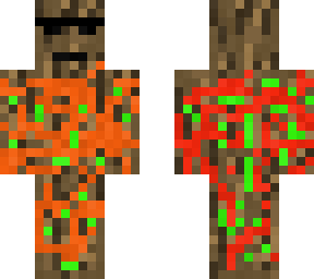 wood man with nice drip
