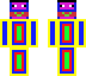 a weird skin