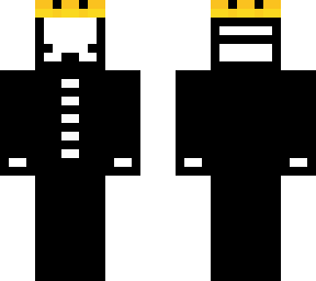 crowns:black and white
