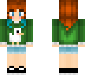 ginger duck girl