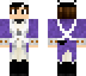 purple british uniform