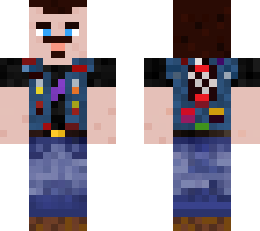 spike, jean jacket