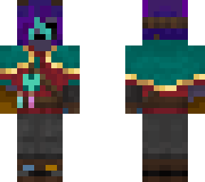 timed potions - cyan