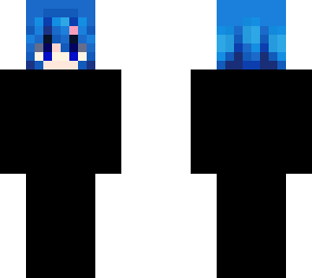 blue hair