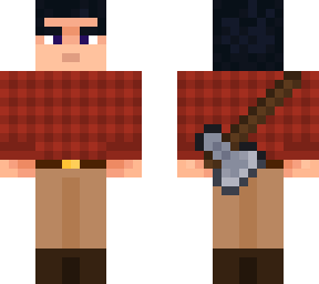 josuke part 8 (lumberjack, red)