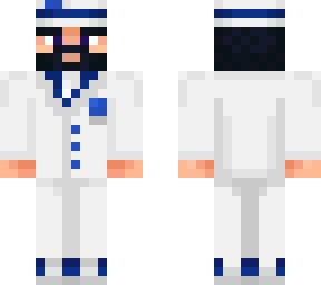 josuke part 8 (mafia, white-fit, hat, beard)