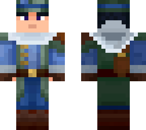 josuke part 8 (medieval winter archer, hat)