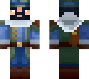 josuke part 8 (medieval winter archer, hat, beard)