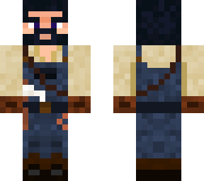 josuke part 8 (miner, no hat, beard)