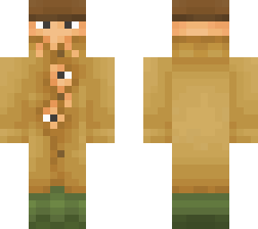 not at all shrimps in a trenchcoat