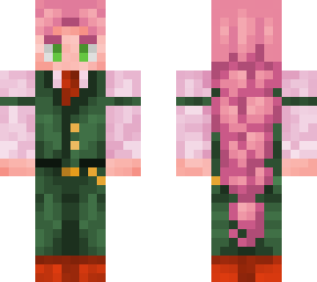 pink hair