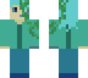 redesign of my brother’s oc, kelp!
