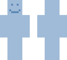 basic, simple blue smiley face