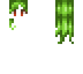 green hair