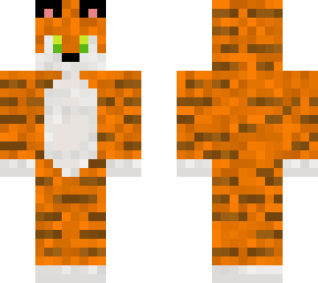 tiger with green eyes