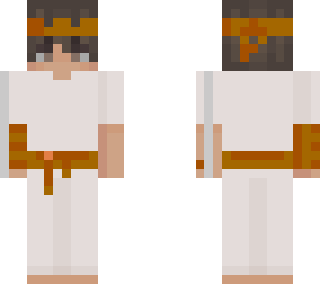 white and orange