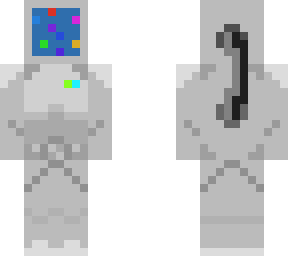 biped computer | Minecraft Skin