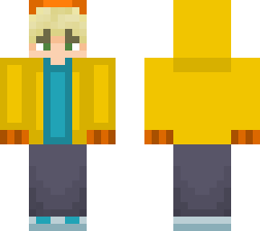 blond boy fall