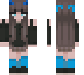 blue girl
