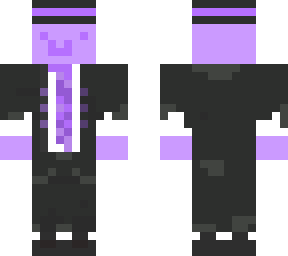 purple guy in suit