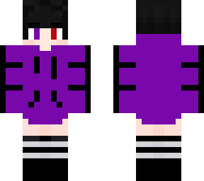 purple hoodie femboy