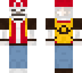red (skeleton ver)